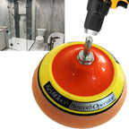 Keyfit Tools SmoothOperator PROFESSIONAL Drill Powered Glass Shower Tub Porcelain Ceramic Tile Bathroom Cleaner Polisher ~Proprietary Non Abrasive Cleaning/Polishing Material For Lime Hardwater Rust