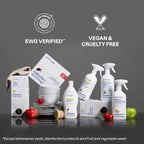 ATTITUDE Kitchen Cleaner Spray, EWG Verified, Powerful Degreaser, Cuts Grease & Grime, Plant-Based & Vegan, Citrus Zest Scent, 27.1 Fl Oz (Pack of 3)