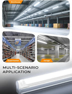 24-Pack T8 LED Bulbs 4 Foot, 28W 4200LM, 5000K Daylight Super Bright, Ballast Bypass G13 Base Type B Dual-End Powered, f32t8 f40t12 led Replacement 4ft