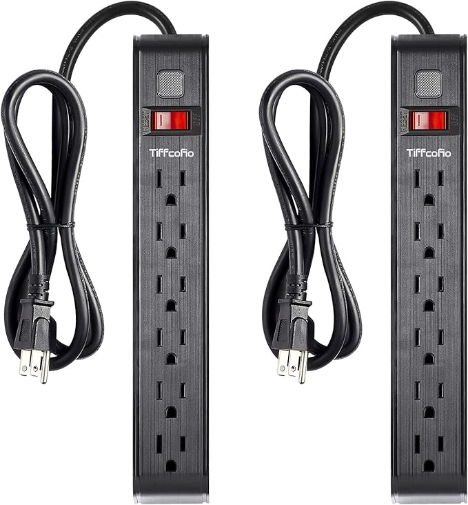Power Strip, Multi-Outlet Surge Protector (4 FT)