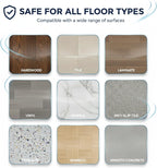 Blue Whales Commercial Mop Heavy Duty Industrial Mop Head Replacement, Looped End String Head Refill, Lint Free, Ideal for Cleaning Service Companies & Homeowners – Fits Clamp & Jaw Handles