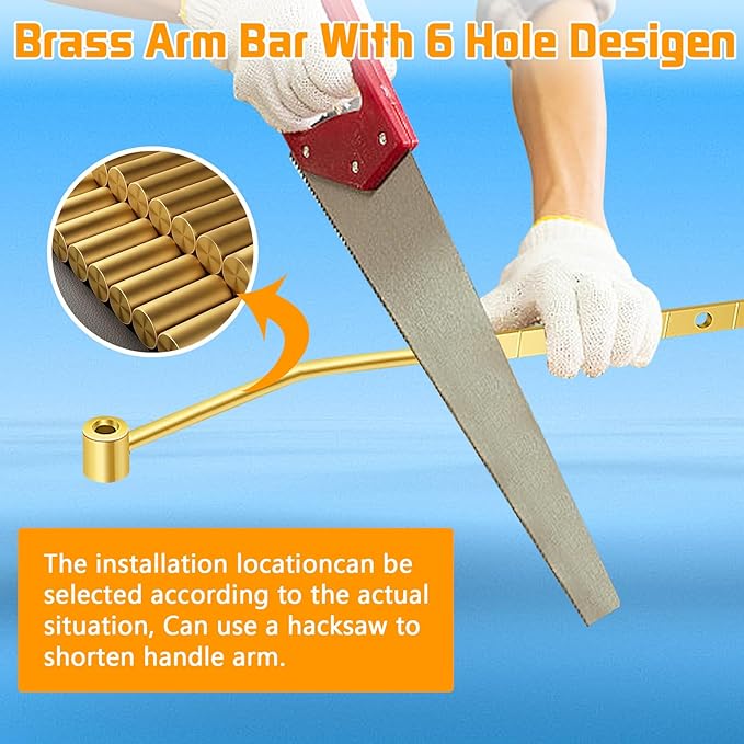 Universal Front Mount Toilet Handle, Trip Lever Replacement With Stainless Steel Flapper Chain, Black Tank Flush Lever for Most Toilets