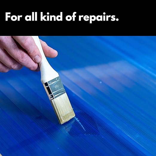 HSS Liquid Rubber Transparent 7.7oz – MS Polymer Sealant for Roof, Cracks, Walls & Any Repairs, Solvent-Free, Flexible Liquid Membrane