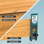 Siding Installation Tools for 5/16-Inch, 3/8-Inch, 7/16-Inch Fiber Cement Siding, Lap Mounting Gauge with Adjustable Reveals, Polycarbonate Body, 2 Packs