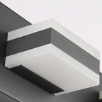 SOLFART Black 5 Light Bathroom Vanity Lights Over Mirror LED Modern Vanity Lights for Bathroom 5 Lights