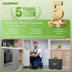 Huepar Laser Level 3x360 Self Leveling with 2 Rechargeable Batteries, 3D 12 Lines High Brightness Green Laser Level for Construction or Home Renovation, LS03CG