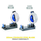 Evolution 14BLADESS | 14" 90T Stainless Steel Blade | TCT Saw Blade for Evolution S14CPS, S15CPS, S355MCS, S355CPSL | 1" Arbor | Max 1600 RPM | Precision Stainless Steel Cutting for Metalworking