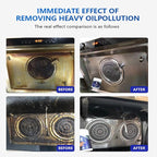 M.O.F-CHEF Kitchen Cleaner Powder 17.64 oz – Heavy Duty Degreaser for Kitchen Grease | Multi-Surface All Purpose Cleaning Powder for Stove, Range Hood, Tile, Stainless Steel, Enamel, Sink