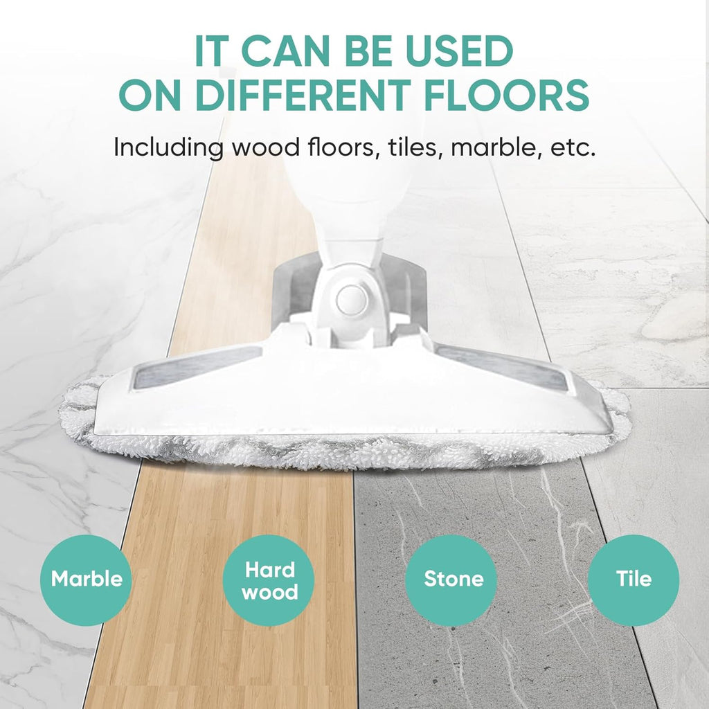 6 Pack Steam Mop Replacement Pads for Bissell Powerfresh Steam Mop Models 1940 1806 1544 2075A 2685A, Compatible with 19402 19404 19408 1940A 1940Q 1940T, Part 5938&203-2633,1606668,1606669