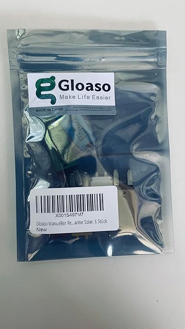 Gloaso DC 12V 24V Mini ATM Fuse Circuit Breaker Manual Reset Low Profile Resettable Blade Fuses Kit 5A 10A 15A 20A 25A 30A E73 for Car Automotive RV Solar Motor Boat - UL Certified - Mixed 6 Pack