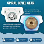 Huanyu APF-500 Power Feed X-Axis for Milling Machine 650IN-LB Torque 0-210RPM Auto Power Table Feed Driller Drilling Tool Feeder 110V