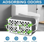 Deodorizer Filter for Toto THU6474-01/THU6474#01 THU6072, For Washlet S550E C5 C2 SW3074 SW3054T40 SW3056T40, Bathroom Toilet Carbon Air Filter, Deodorizing Cartridge Parts (4 Pack)