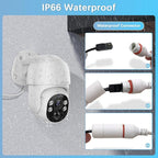 【90-Day Storage】 Wired Security Camera System, Outdoor POE Security Cameras, IP Camera System, Home Video Surveillance DVR Kits