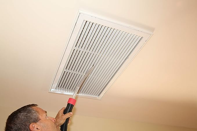 VaccuFlex Wet/Dry Vacuum Attachment Kit - Universal Adapter for Unreachable Areas with Flexible Tubing