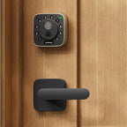 ULTRALOQ Bolt Fingerprint Smart Lock with Handle Set, Works with Apple Home, Keyless Entry Front Door Lock Set, Built-in WiFi Deadbolt with Door Sensor, App Remote Control, Auto Unlock, BHMA Certified