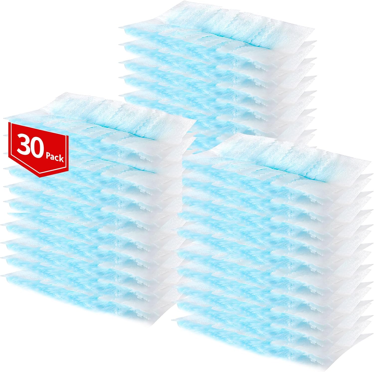 30 Count Electrostatic Duster Refills Compatible with S wiffer Duster,Multi-Surface Dusting Refills,Microfibre Dusters for Cleaning, Unscented