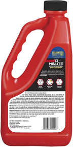 ZEP 10 Minute Drain Opener Gel 64 Ounce - ZHCR64NG - Commercial Strength, Fast Acting and Safe for All Pipes