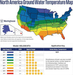 Westinghouse Natural Gas Tankless Water Heater Outdoor Installation Max 8.1 GPM 180,000 BTU, Temp Self Modulating Non Condensing High Efficiency Water Heater for House or Commercial, APOLO Performance