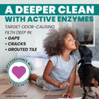 Uncle Todd's Ultra Concentrated Floor Cleaner For Mopping: 60 Natural, 100% Dissolvable Sheets for Mopping – Hardwood & Wood Floor Cleaner with Filth-Fighting Enzymes, Plastic-Free Packaging