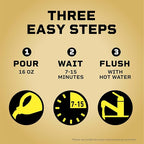 Liquid-Plumr Pro-Strength Clog Destroyer, Liquid Drain Cleaner, 80 Fluid Ounces (Package May Vary)