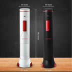 Rechargeable Electric Wine Opener | Electric Corkscrew Wine Bottle Opener With Foil Cutter | Gift for Wine Lovers (white)