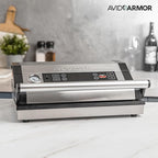 Avid Armor Vacuum Sealer A420 – 12" Wide Seal Bar for Wider Bags, Fits 50 ft Rolls, Seals Multiple Quart Bags, Food Saver for Kitchen Storage, Sous Vide, Marinating