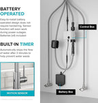 KRAUS Bolden Motion Sensor Single Handle Pull Down Touchless Kitchen Faucet in Matte Black, KSF-1616MB