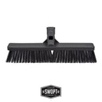 SWOPT 18” Standard Multi-Surface Push Broom Head — Indoor and Outdoor Push Broom — Cleaning Head Interchangeable with All SWOPT Cleaning Products for More Efficient Cleaning and Storage