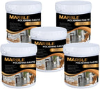 Marble Polishing Paste Kit, Marble Polishing Compound, Countertop Cleaner, Quartz Polish, Sealant & Protector For Marble Countertops, Floors, Walls