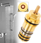 94282000 3/4" Brass Thermostatic Cartridge Valve Core Fit for Hansgrohe Ecostat Showers, for 2-Hole & 3-Hole Thermostatic Tub Fillers, for iBox Trims & ThermoBalance Panels Temperature Control