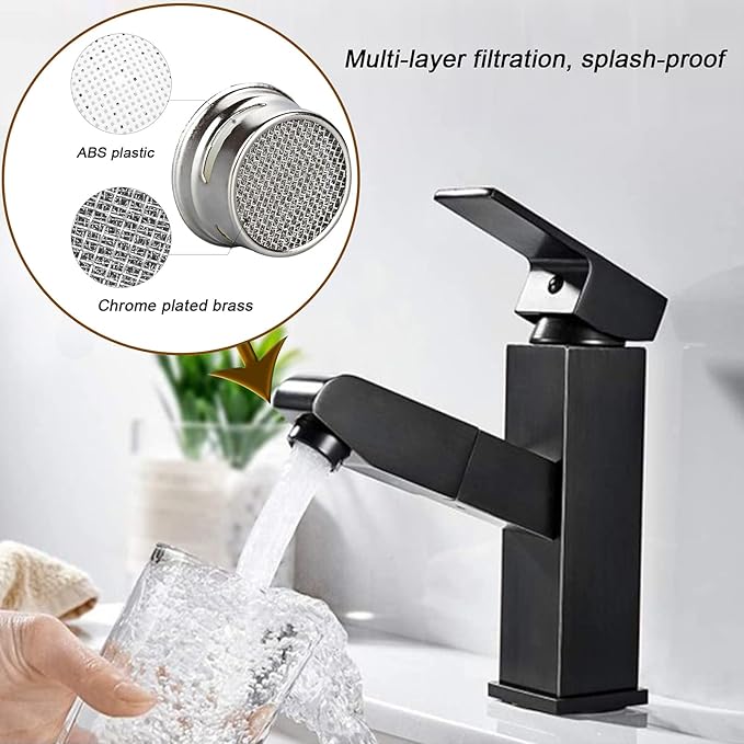 20 Sets of Faucet Aerators with Gaskets 2.2 GPM Plug-in Restrictor Replacement Parts for Bathroom or Kitchen Plug-in Aerators (stainless Steel and Green)