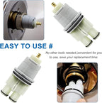 RP46074 Shower Valve Cartridge Compatible with Delta Shower and Tub 13/14 Series Faucet, Single-handle Delta Universal Valve Cartridge Assembly, Repair Kit for Delta Shower Valve Cartridge.