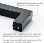 30 Pack Oil Rubbed Bronze Cabinet Pulls 5 Inch Hole Centers Square Drawer Handles Bronze Cupboard Handles Kitchen Handles for Cabinets Modern Stainless Steel Cabinet Hardware