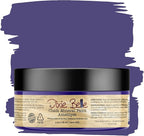Dixie Belle Paint Company Chalk Finish Furniture Paint - Amethyst (4oz) - Matte Deep Purple Chic Chalk Mineral DIY Furniture Paint