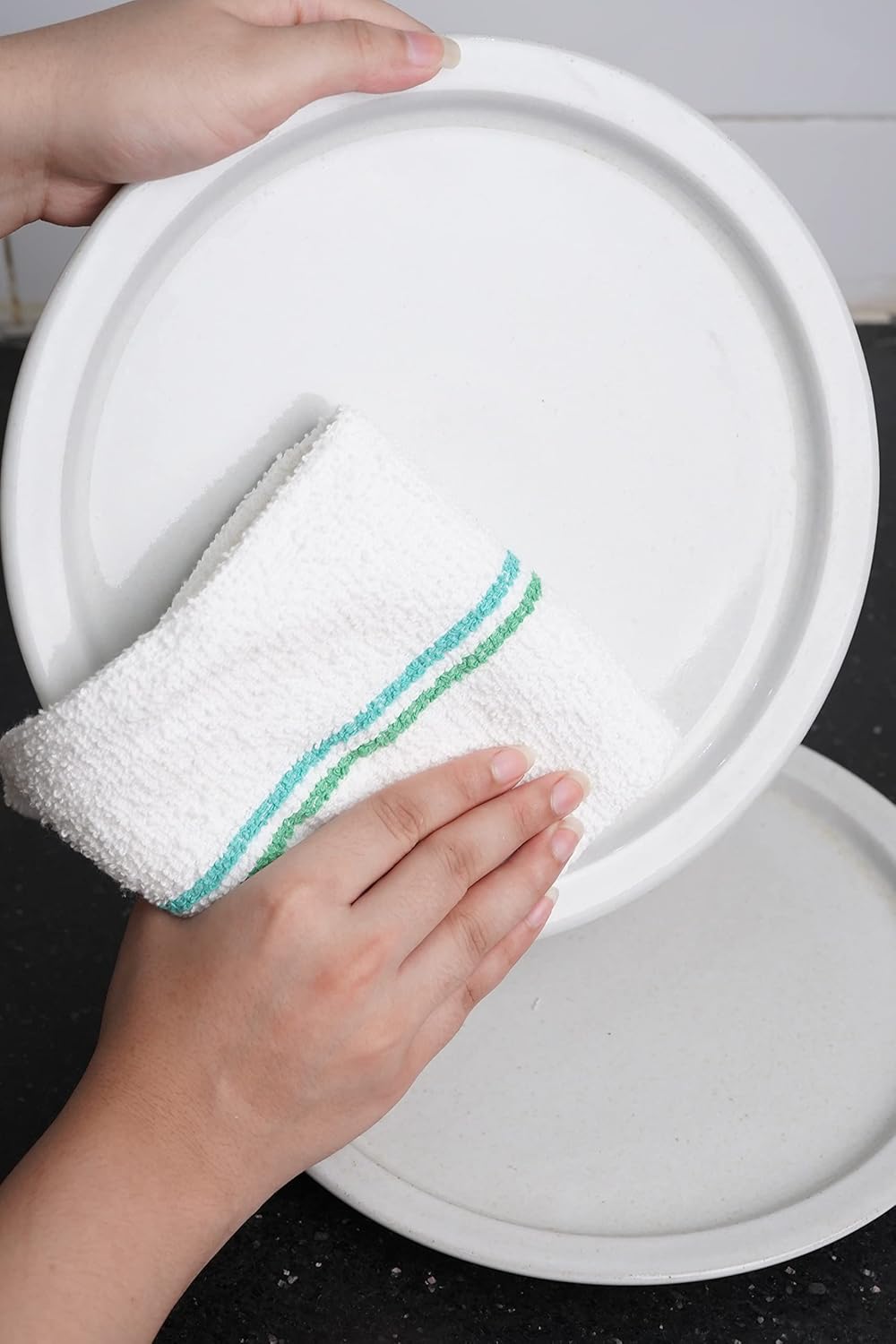 Avalon Towels Terry Bar Mop Towels (Value Pack of 60) Size 16"x19" – Absorbent and Durable, Multipurpose Cleaning Rags, Cotton Cleaning Cloths, Terry Cloth Rags, Reusable Shop Rag