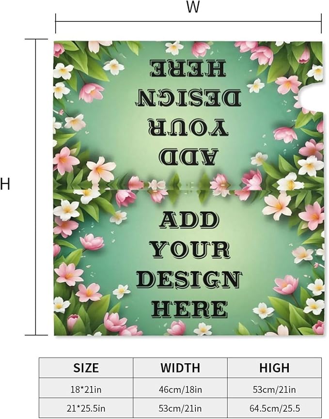 Custom Personalized Mailbox Covers Add Photo Picture Family Name House Address Text Magnetic Mail Cover for Home Garden Yard-3