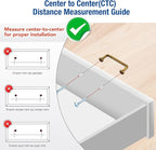 JOY DECOR Cabinet Pulls – 3 Inch Hole Center, Antique Brass, 5 Pack, Zinc Alloy Cabinet Handles for Drawers & Cupboard – Vintage Style Hardware for Kitchen, Bathroom, Dresser, Furniture Makeover