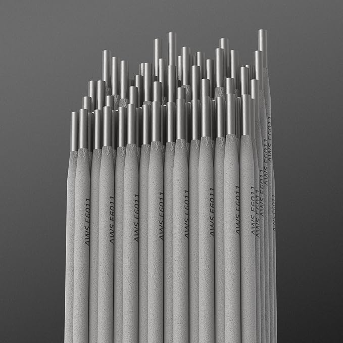 TOOLIOM E6011 Welding Rod 1/8" 10LB Carbon Steel Stick Electrodes