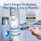 Waterspecialist Replacement for GE® RPWFE®, RPWF (Built-in CHIP) Refrigerator Water Filter, Compatible with GYS22GMNES, GYE22HSKSS, PYE22PELDS, GFE26GMKES, GFE28GYNFS, PFE28KYNFS, 2 Filters