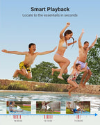 ANNKE 8CH 3K Security Camera System with Audio/Mic, 8 Channel Surveillance AI DVR and 8X 5MP 2960 * 1665 CCTV Cams with Dual Light, Human/Vehicle Detection, IP67, Color Night Vision, 2TB Hard Drive