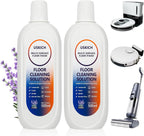 2 Pack Floor Cleaning Solution,34 FL OZ Floor Cleaner for Mopping with Tineco,Deep Cleaning &Deodorizing for Roborock,Compatible with Saros Series,S8/S7Series,Q Revo/Q /iFLOOR Series Wet Dry Vacuum