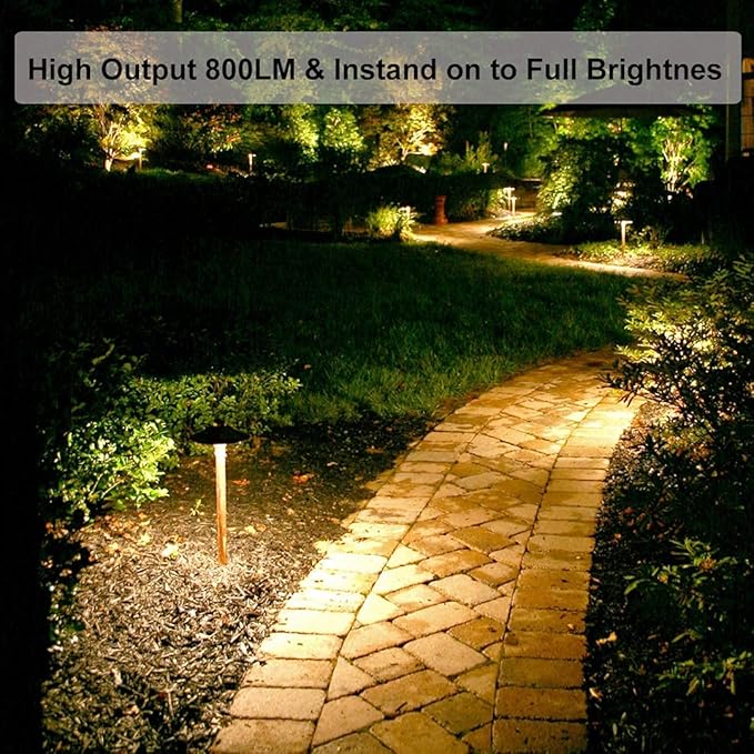 Vinaco MR16 Bulb，6 Pack MR16 Halogen Bulb 50W GU5.3 Base, 800LM High Output MR16 12V 50W Halogen, 2800K Warm White MR 16 Dimmable with Clear Glass Cover, MR 16 GU5.3 for Landscape, Track Lights