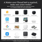 Level Lock+ (Matter) Smart Lock - World's Smallest, Most Advanced Matter-Over-Thread Deadbolt Plus Apple Home Key - Keyless and Remote Access via Apple, Alexa, Google Home, SmartThings (Matte Black)