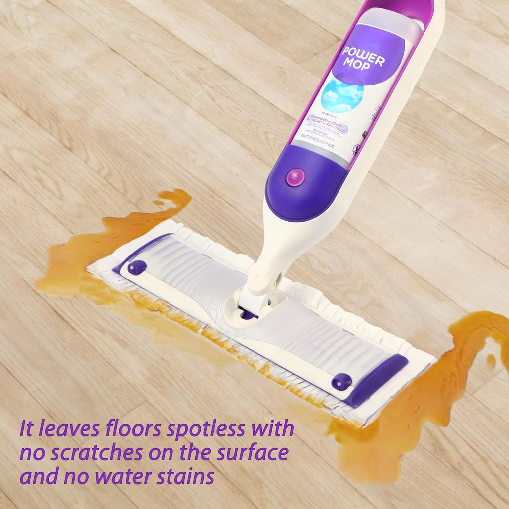 24 Count Disposable Power Mop Pads Refills for Swiffer PowerMop,Multi-Surface Floor Mop Pad Refills Repalcement Pads for Floor Cleaning