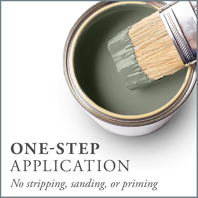 AMY HOWARD AT HOME Chalk-Based One Step Paint for Furniture, Cabinetry, Decor, Finish, and More | No Stripping, Sanding, or Priming | Medium Base | 32 Ounce | Lou Lou