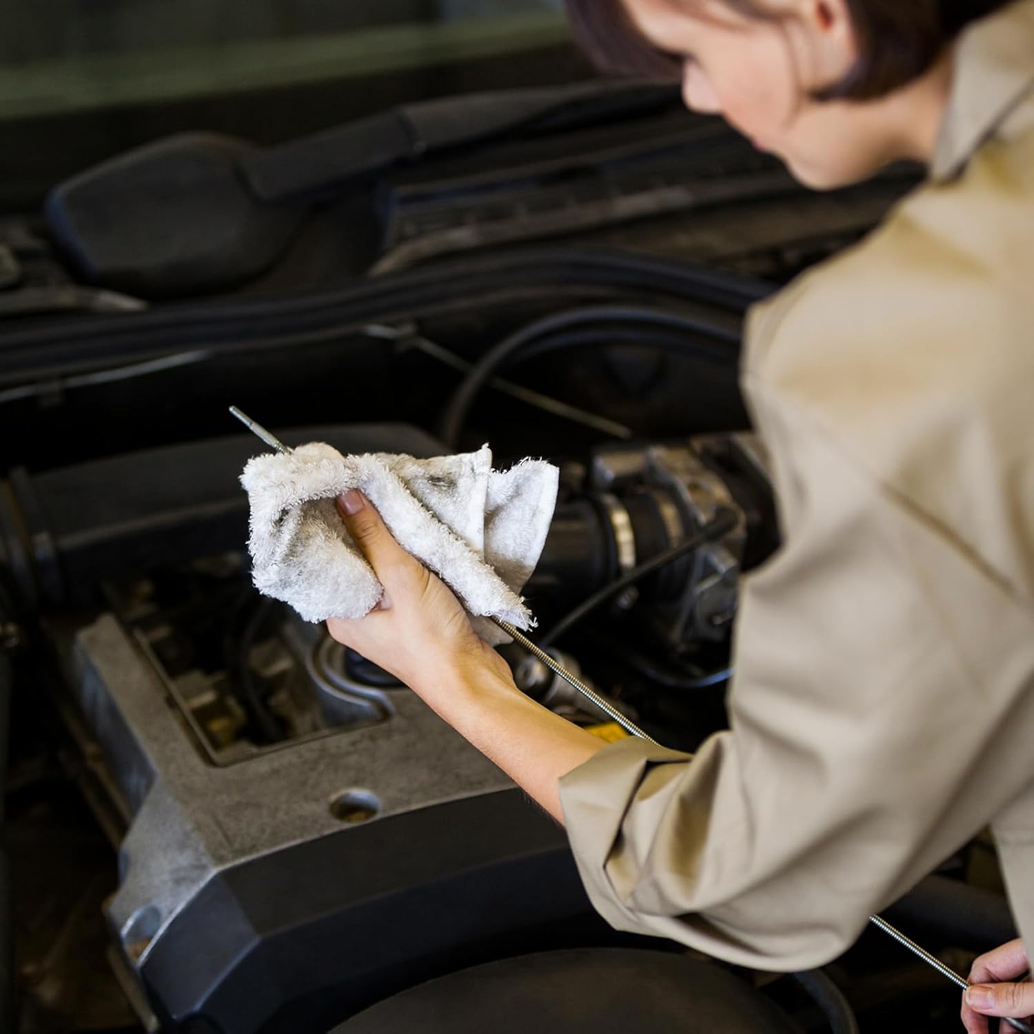 Tomorotec Recycled Multipurpose Industrial Wiping Cloths (50 lbs) Assorted Colors, Eco-Friendly Colored T-Shirt/Knit Cleaning Rags for Grease, Oil Removal & More