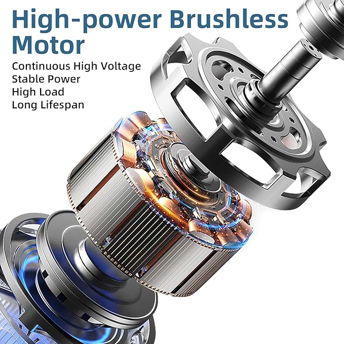 SL-240 90KN Hydraulic Crimping Pliers, Electric Cable Cutter with Large-Capacity Battery 21V/4.0Ah, Handheld Hydraulic Hose Crimping Tool for Commercial Home Use (w/2 Battery & Charger),10-240