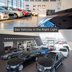 GoodBulb 4 Foot LED Tube 17 Watt T8 Medium Bi-Pin Base 5000K Daylight High Output 2400 Lumens 83 CRI Type A Plug & Go Car Dealership Lighting 25 Pack