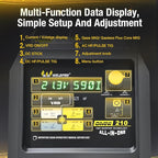 Weldpro Multi-Process Welder Dual Voltage 110V/220V AC/DC, MIG/Flux Core/Stick/High-Frequency TIG with Pulse & Aluminum Balance/Frequency Control Welding Machine Omni 210