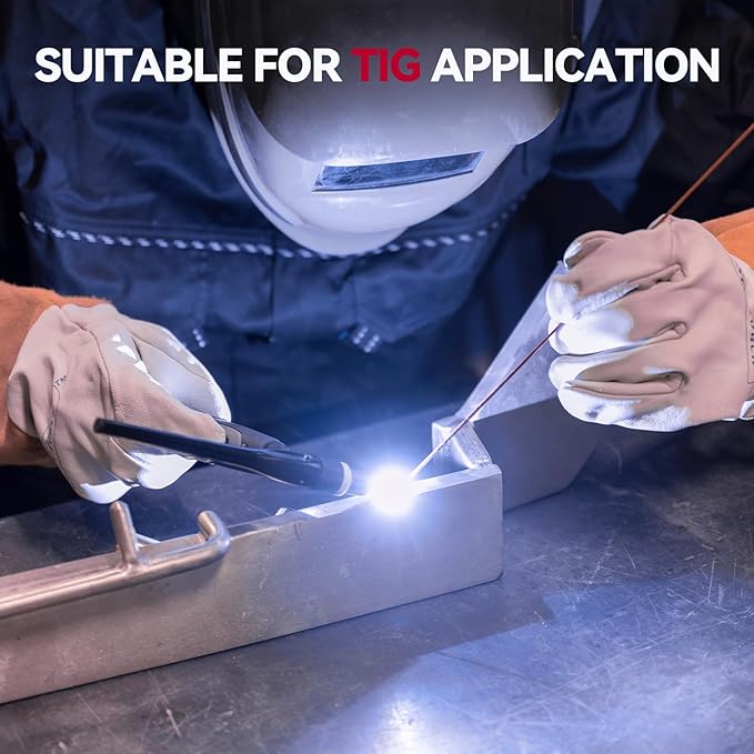 ARCCAPTAIN Mild Steel TIG Welding Rod ER70S-6, Welding Wire Filler Rod, 1/8" X 16", 5LB